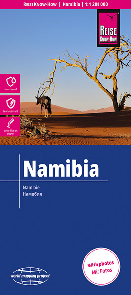 Reise Know-How Landkarte Namibia (1:1.200.000) bei Amazon kaufen Landkarte Namibia